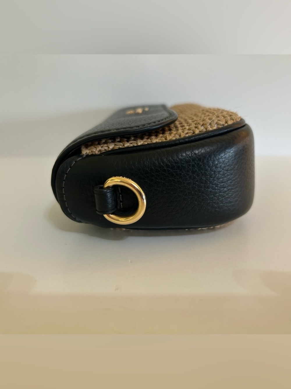 Coach Hailey FlapBag Crossbody Toast/Black Gold Hardware Can69 - Picture 6 of 11